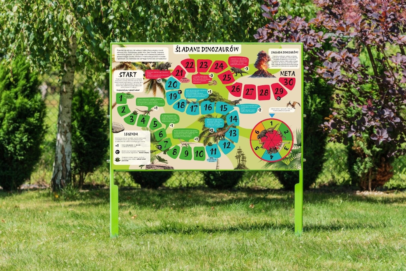 Gra Śladami Dinozaurów