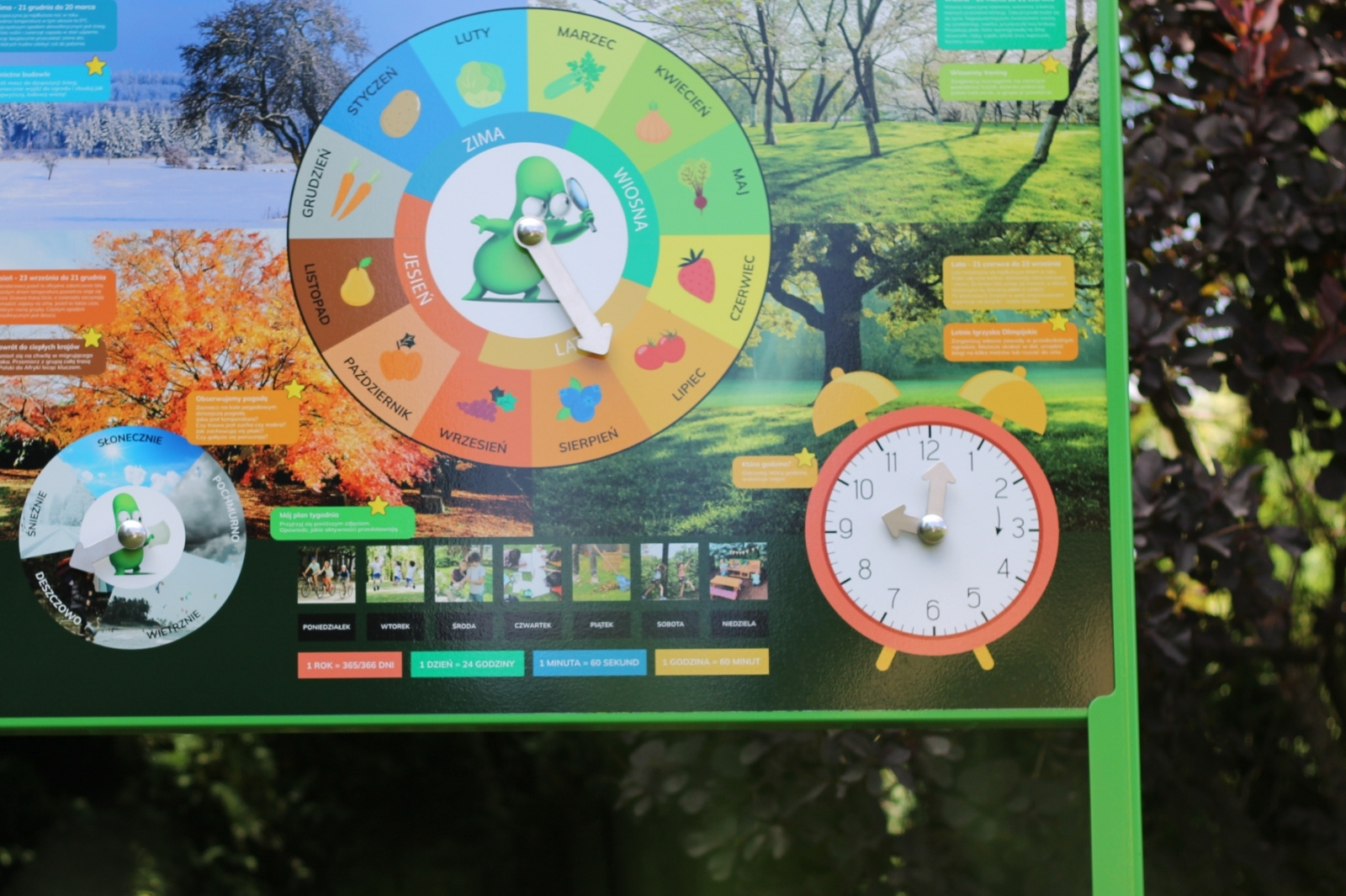 Tablica edukacyjna PORY ROKU - zdjęcie 3