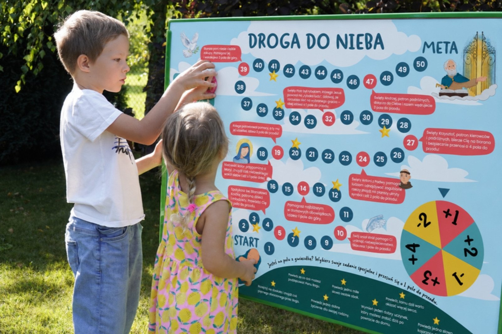Tablica z grą Droga do Nieba - zdjęcie 2